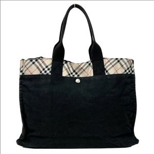 Authentic Burberry tote. Good used condition.